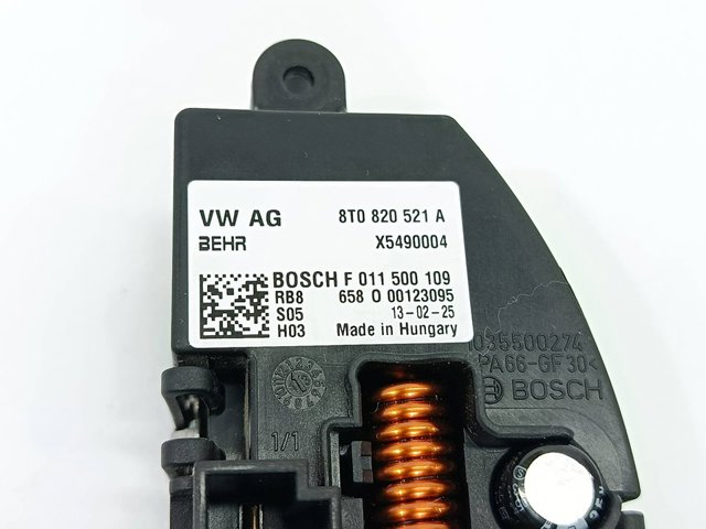 VAG 8T0820521A Резистор печки в наличии Кривой Рог