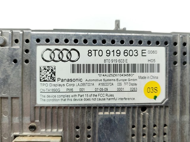 VAG 8T0919603E Дисплей многофункциональный в наличии Львов