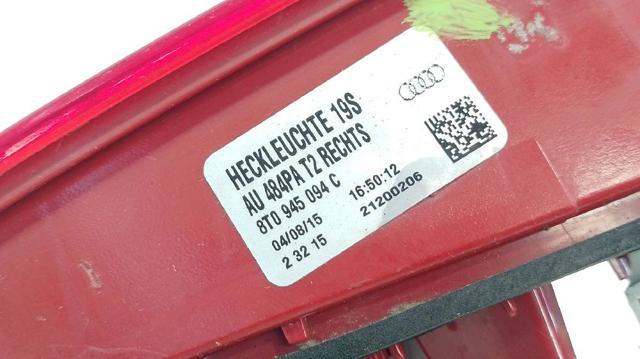 VAG 8T0945094C Фонарь задний правый внутренний в наличии Черновцы