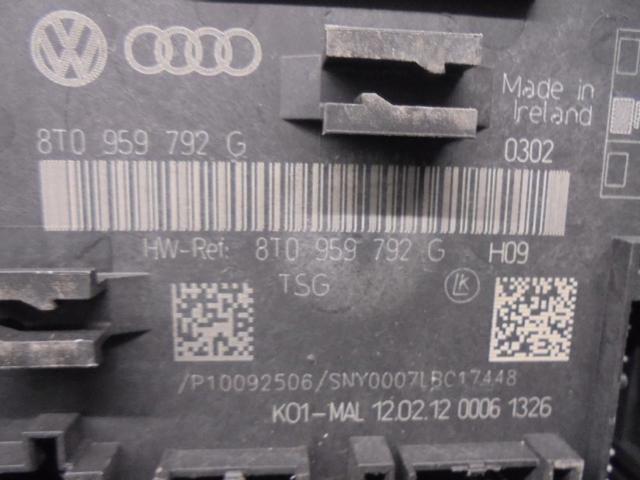8T0959792G VAG Блок комфорта передней двери купить в Каменское