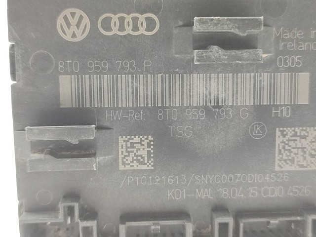 8T0959793P VAG Блок комфорта передней двери купить в Черновцы