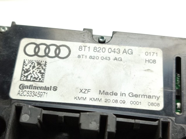 VAG 8T1820043AG Блок управления кондиционером в наличии Ирпень