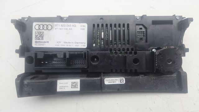 VAG 8T1820043AG Блок управления кондиционером в наличии Ирпень