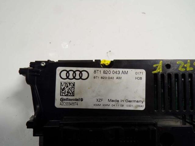 8T1820043AGXZF VAG Блок управления кондиционером купить в Киев