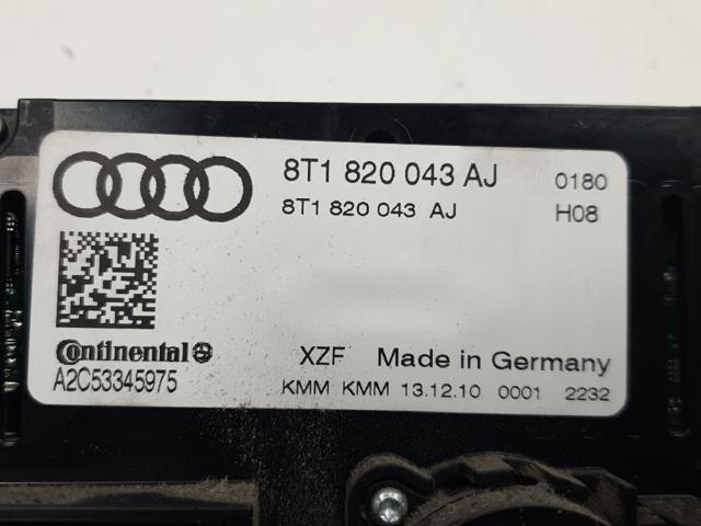 8T1820043AJ VAG Блок управления кондиционером купить в Ирпень
