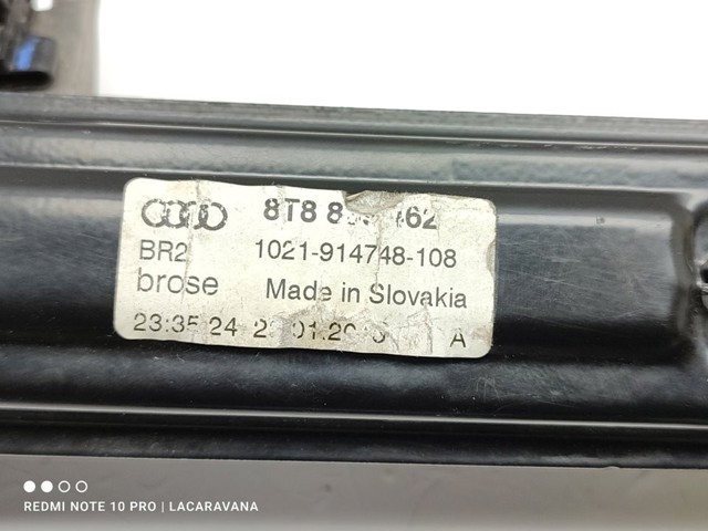 8T8839462C VAG Механизм стеклоподъемника двери задней правой купить в Киев