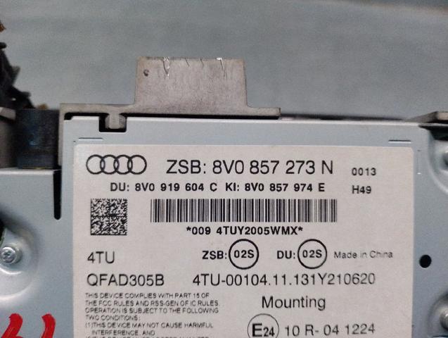 VAG 8V0857273N Дисплей многофункциональный в наличии Каменское