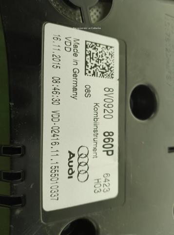 VAG 8V0920860P Панель приборов в наличии Кривой Рог