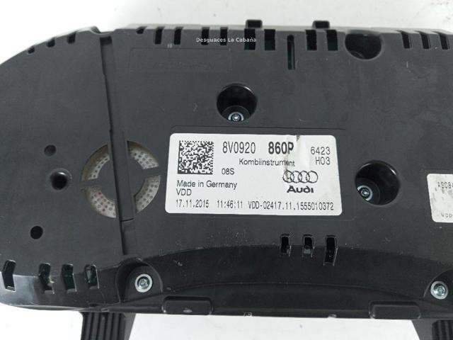 VAG 8V0920860P Приборная доска (щиток приборов) в наличии Львов