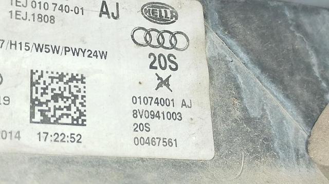 8V0941003 Левая фара купить Кривой Рог
