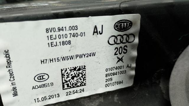 8V0941003 VAG Левая фара купить в Днепр