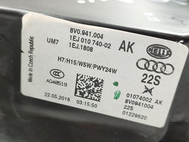 8V0941004 Фара правая купить Павлоград