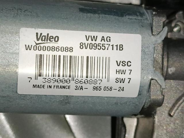 8V0955711B VAG Мотор стеклоочистителя заднего стекла купить в Одесса