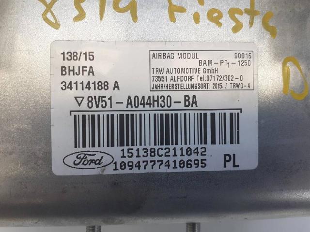 FORD 8V51A044H30BA Подушка безопасности (AIRBAG) пассажирская в наличии Николаев