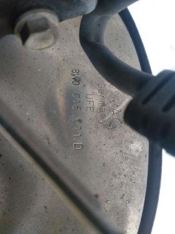 8W0615611D Защита тормозного диска заднего левая купить Павлоград