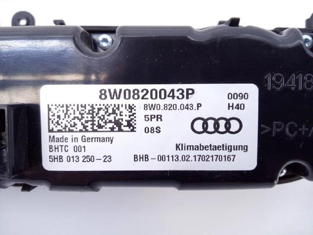 8W0820043P VAG Блок управления режимами отопления/кондиционирования купить в Николаев