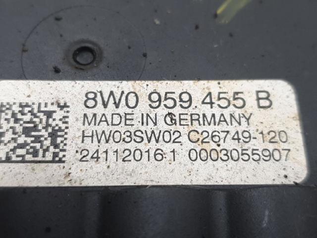 8W0959455B Электровентилятор охлаждения в сборе (мотор+крыльчатка) левый купить Украина