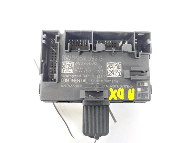 8W0959592G Блок комфорта передней двери купить Каменское