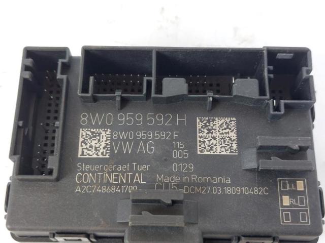 8W0959592H VAG Блок комфорта передней двери купить в Харьков