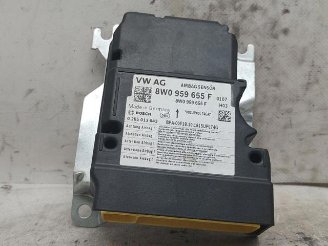 8W0959655F Модуль-процессор управления подушкой безопасности (ЭБУ AIRBAG) купить Хмельницкий