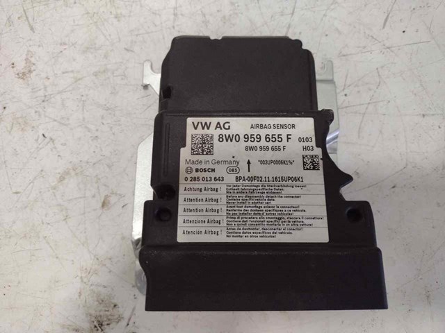 VAG 8W0959655F Модуль-процессор управления подушкой безопасности (ЭБУ AIRBAG) в наличии Черновцы