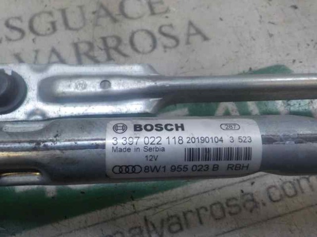 Trapézio de limpador pára-brisas Audi A4 8W5, 8WD