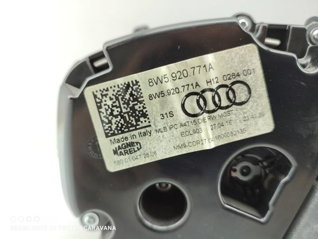 VAG 8W5920771A Приборная доска (щиток приборов) в наличии Харьков