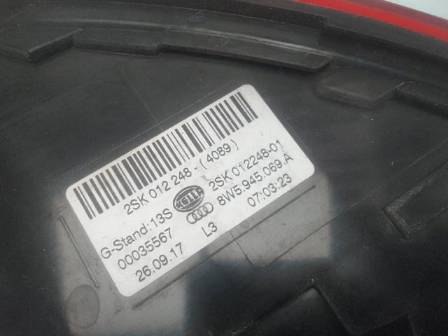 VAG 8W5945069A Фонарь задний левый внешний в наличии Харьков