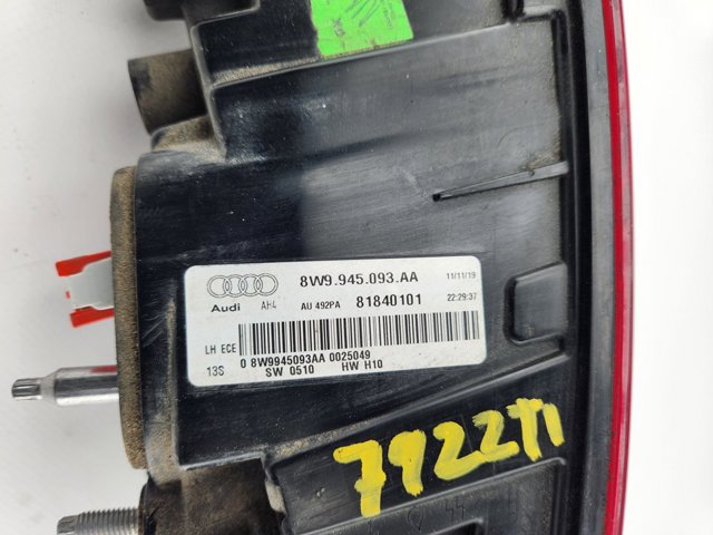 8W9945093AA VAG Фонарь задний левый внутренний купить в Черкассы