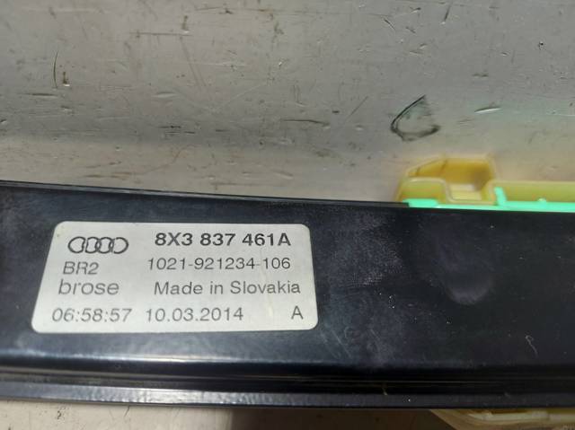 VAG 8X3837461A Механизм стеклоподъемника двери передней левой в наличии Ирпень