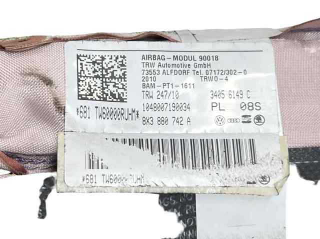8X3880742A Подушка безопасности (AIRBAG) шторка боковая правая купить Украина