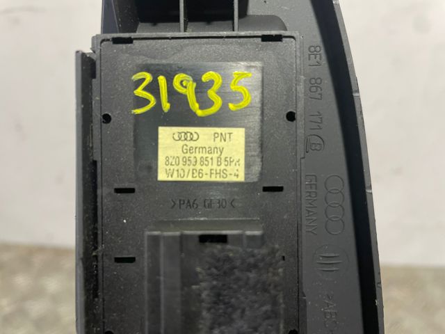 8Z0959851B VAG Кнопка включения мотора стеклоподъемника передняя левая купить в Ровно
