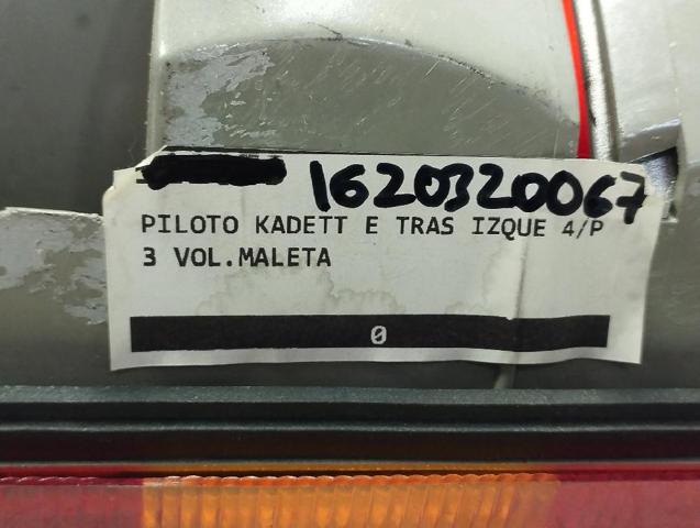 OPEL 90009950 Фонарь задний левый в наличии Чернигов
