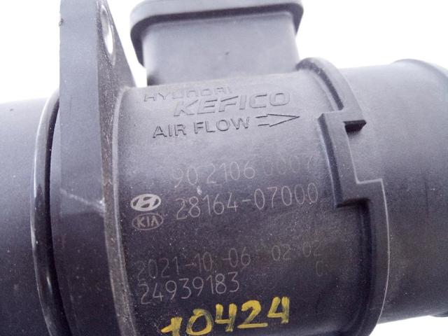Sensor de fluxo (consumo) de ar, medidor de consumo M.A.F. - (Mass Airflow) KIA Picanto 2 TA