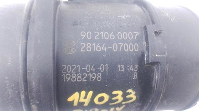 Sensor de fluxo (consumo) de ar, medidor de consumo M.A.F. - (Mass Airflow) KIA Picanto 2 TA