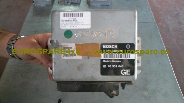 90351648 OPEL Блок управления двигателем купить в Украина