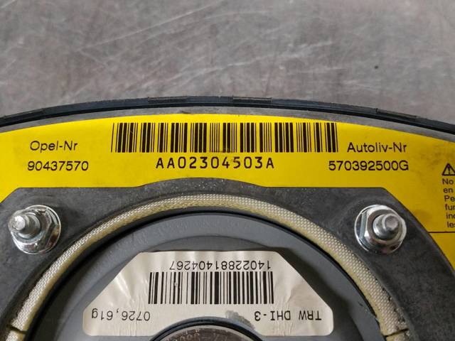 90437570 OPEL Подушка безопасности водителя купить в Черкассы