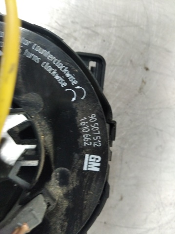 Anel AIRBAG de contato, cabo plano do volante Opel Omega 25, 26, 27