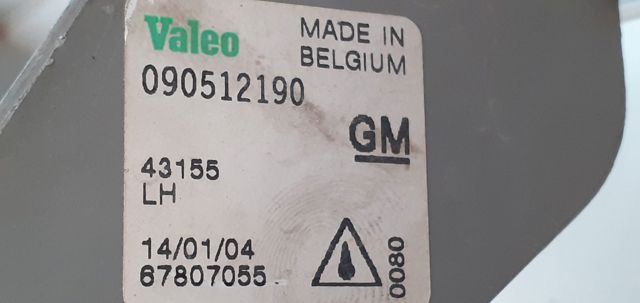 OPEL 90512190 Фара противотуманная левая в наличии Одесса