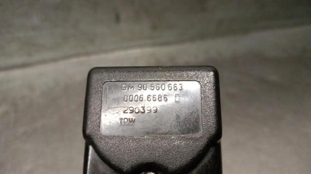 OPEL 90560663 Рычаг (замок) фиксации ремня безопасности задний правый в наличии Николаев