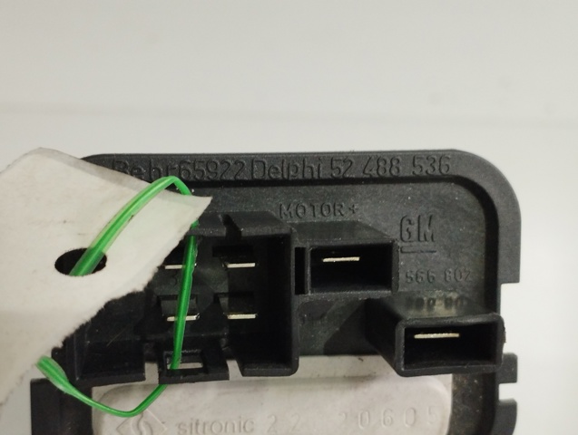 90566802 Резистор (сопротивление) вентилятора печки (отопителя салона) купить Кривой Рог
