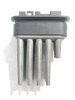 Resistor (resistência) de ventilador de forno (de aquecedor de salão) 90566802 OPEL