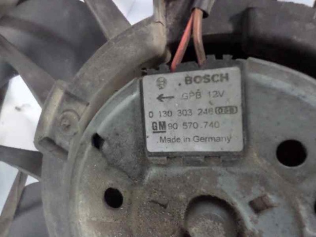 OPEL 90572755 Диффузор радиатора охлаждения, в сборе с мотором и крыльчаткой в наличии Киев