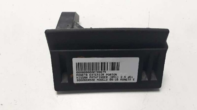 NISSAN 90606EA500 Ручка крышки багажника (двери 3/5-й задней) наружная в наличии Черновцы