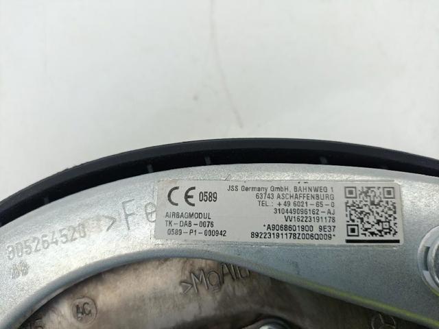 9068601900 Подушка безопасности водителя купить Сумы
