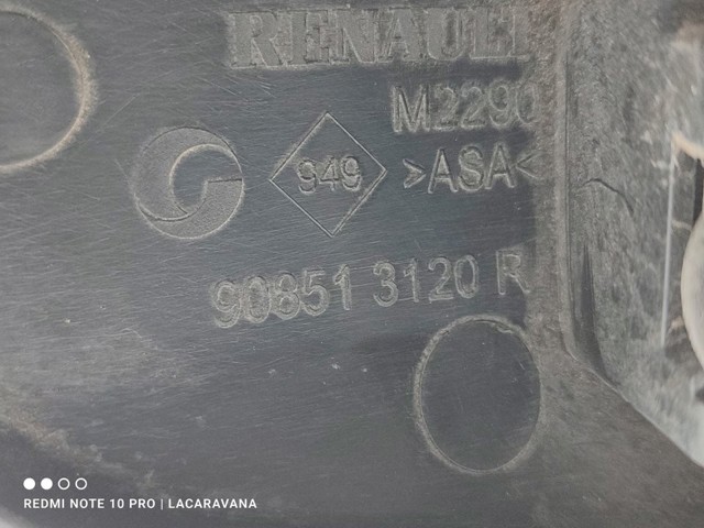 RENAULT 908513120R Накладка задней распашной двери левая в наличии Черновцы