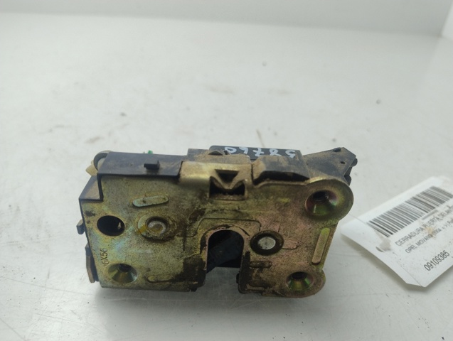 Fecho da porta lateral deslizante direita 9109385 OPEL