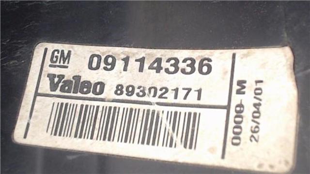 9114336 OPEL Фонарь задний левый купить в Винница