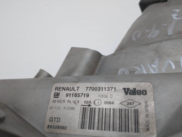 91165719 OPEL Левая фара купить в Ужгород