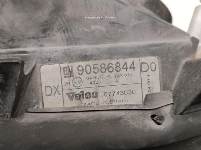 9119523 Левая фара купить Ужгород